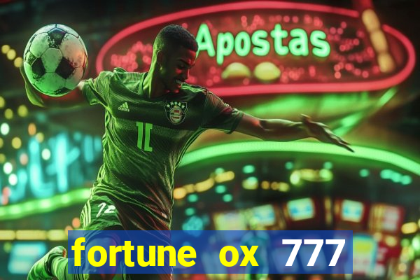 fortune ox 777 fortuna 77